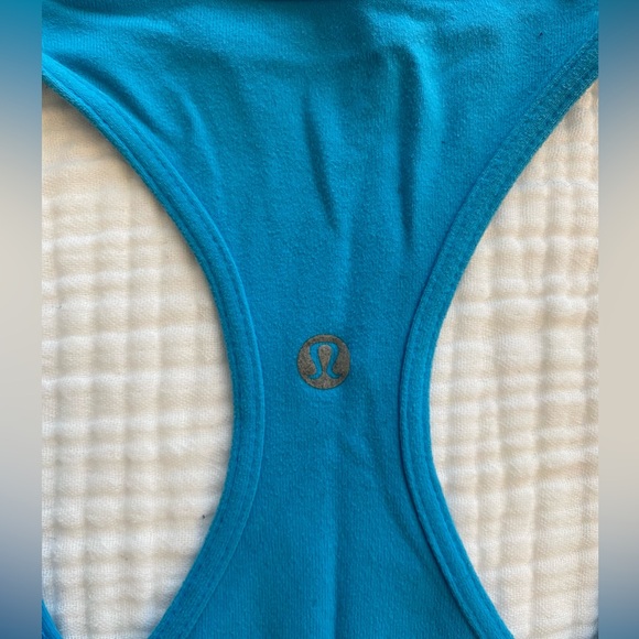 Lululemon Cool Racerback blue - Picture 3 of 3